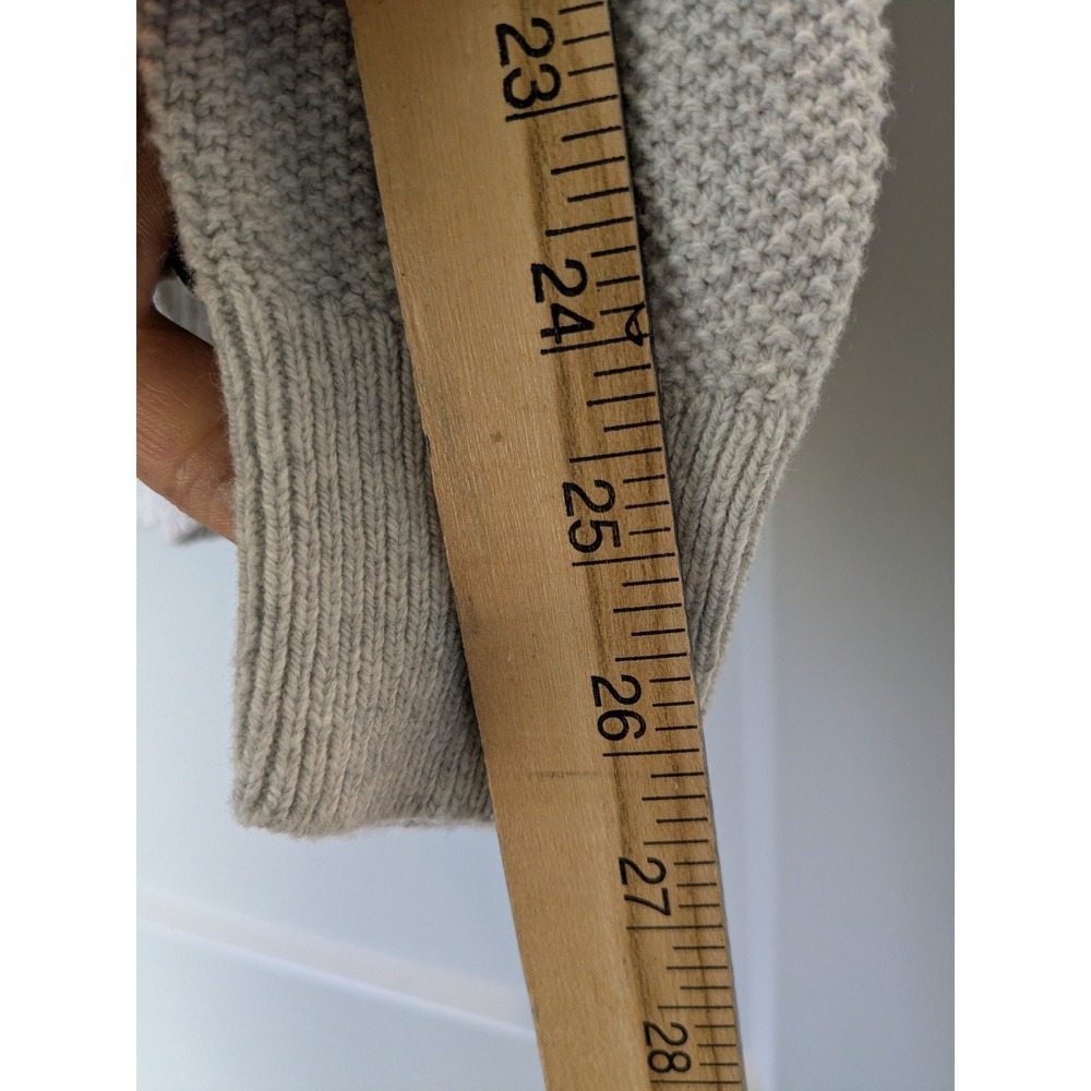 Madewell Heather Fog Knit Cardigan‎ Sweater Button Front Pockets XXS - Picture 9 of 10